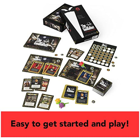 The Godfather Board Game - open box