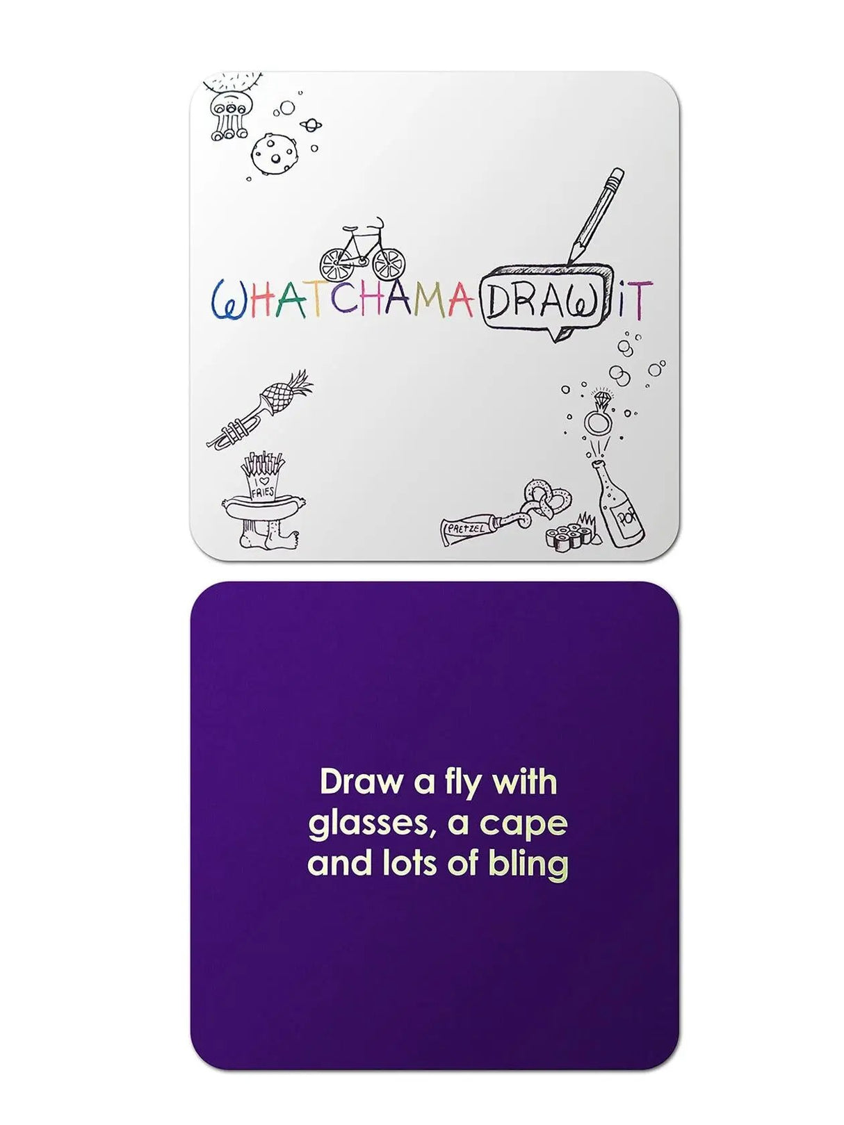 The Imagineering Company WatchamaDrawit Fast Action Drawing Game with Wildly Creative Challenges - A Family Board Game for Kids and Adults - Let The Family Game Night Fun Go Crazy 