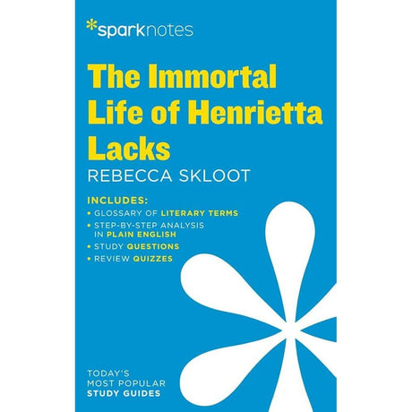 The Immortal Life Of Henrietta Lacks Sparknotes Literature Guide (Sparknotes Literature Guide Series) By Sparknotes