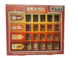 The Puzzlers Guild Presents 20 Metal Puzzle Collection NEW IN BOX 