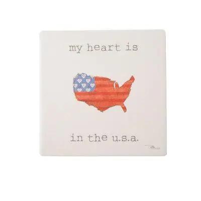 The Thirstystone USA Cuties Country Coaster 