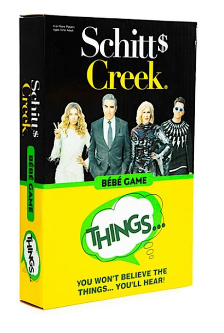 Things...Schitt's Creek Edition Card Game.