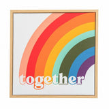 Together Framed Canvas Art.