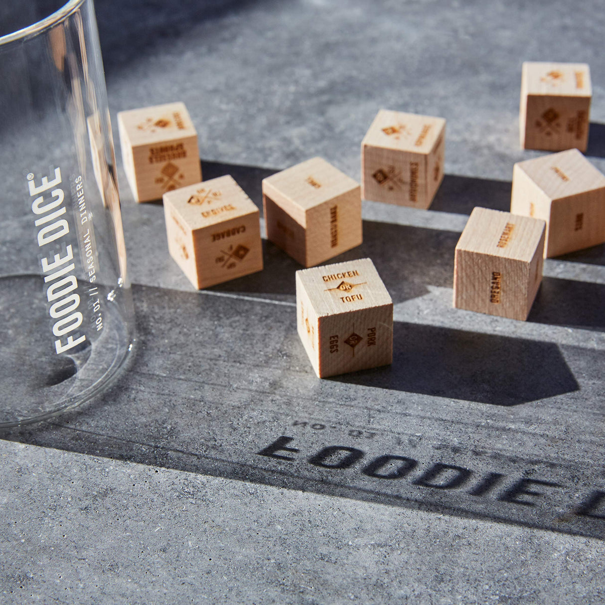 Foodie Dice® Inspiration for Seasonal Dinners - Original Edition by Two Tumbleweeds