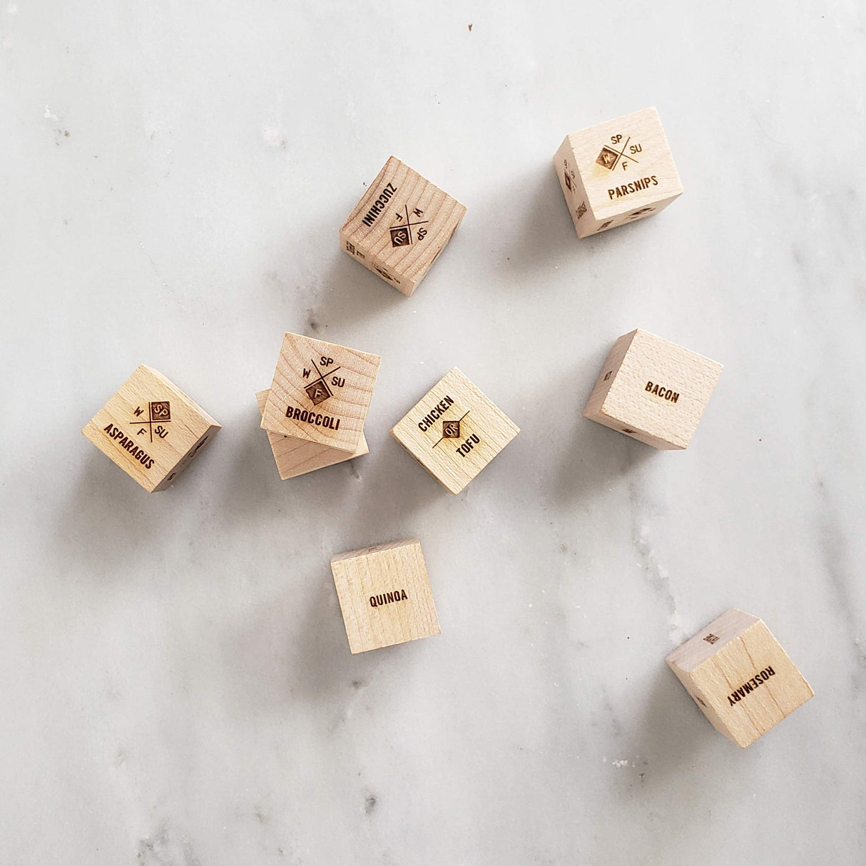 Two Tumbleweeds Foodie Dice®  - Classic Edition.