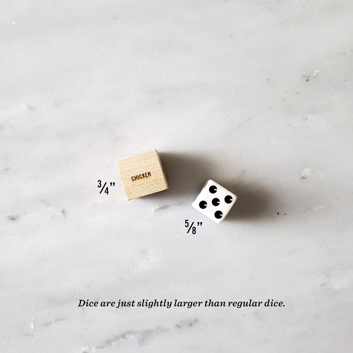 Two Tumbleweeds Foodie Dice®  - Classic Edition.