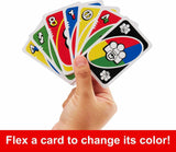 UNO Flex Card Game, Fun Games for Adult And Party Game Night, 2 To 6 Players 