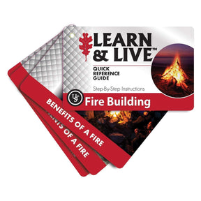 Ust Learn & Live Educational Card Set - Fire Building