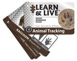 UST Learn & Live Educational Card Set - Animal Tracking.