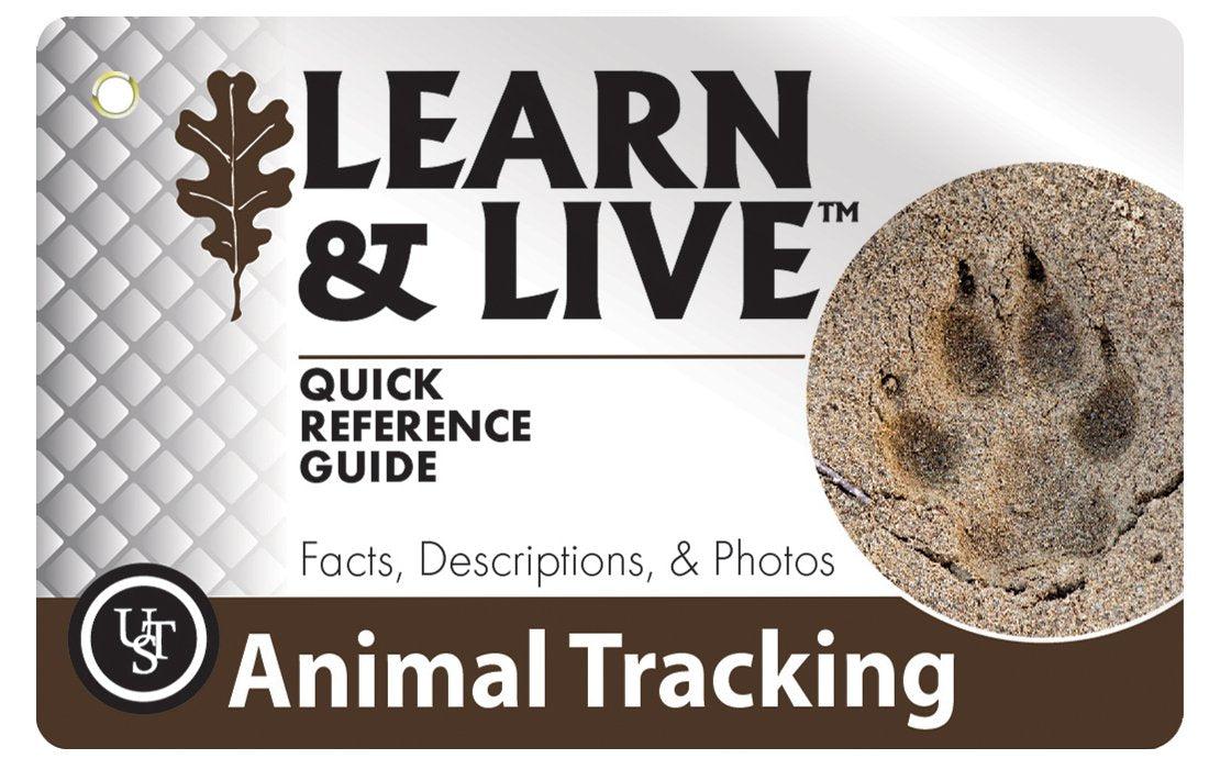 UST Learn & Live Educational Card Set - Animal Tracking.
