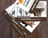 UST Learn & Live Educational Card Set - Animal Tracking.
