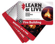 UST Learn & Live Educational Card Set - Fire Building.