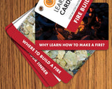 UST Learn & Live Educational Card Set - Fire Building.