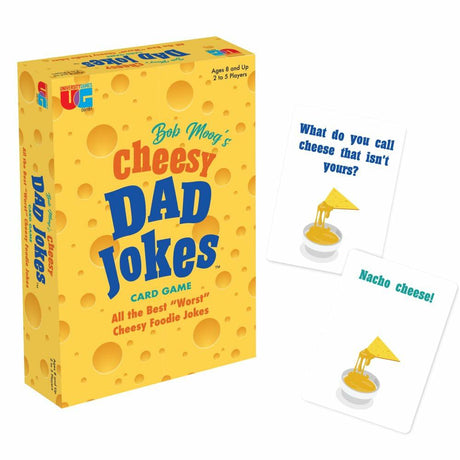 University Games Bob Moog’s Cheesy Dad Joke Game.