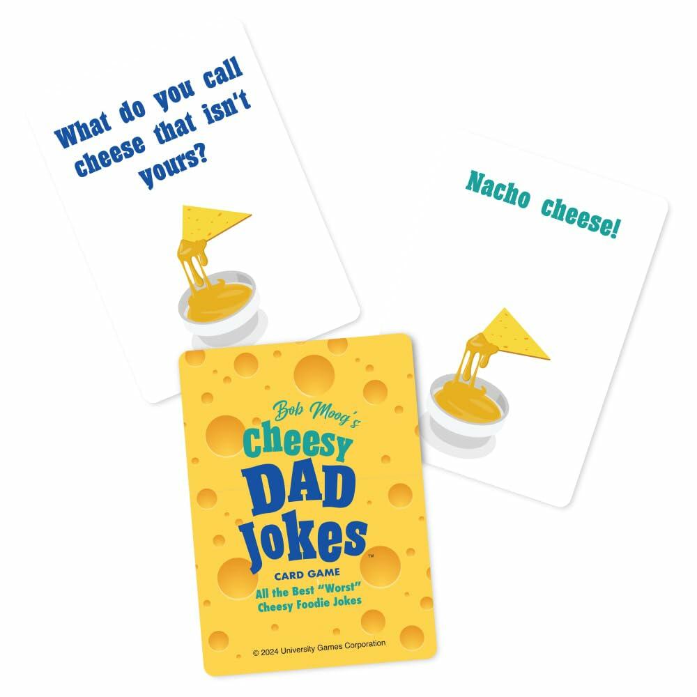 University Games Bob Moog’s Cheesy Dad Joke Game University Games