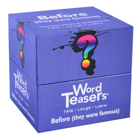 WORD TEASERS Before (They were Famous) 9