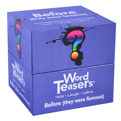 WORD TEASERS Before (They were Famous) 9.