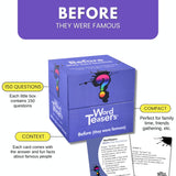 WORD TEASERS Before (They were Famous) 9.