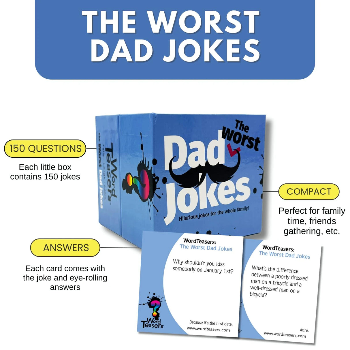 WORD TEASERS - Worst Dad Jokes.
