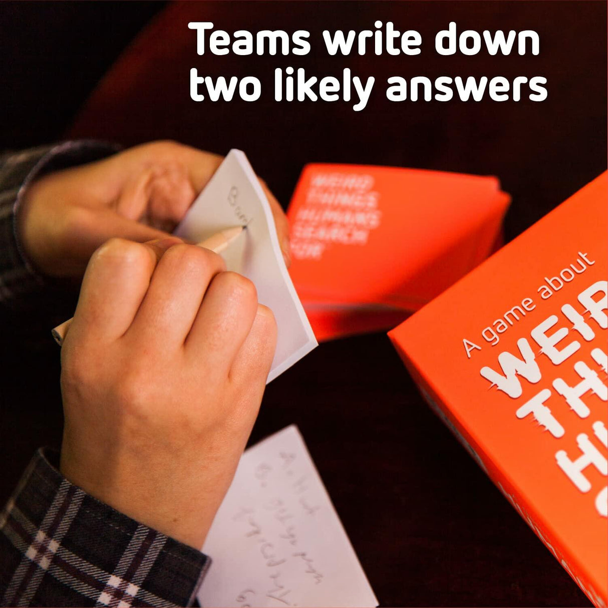 Weird Things Humans Search for - Adult Board Game.