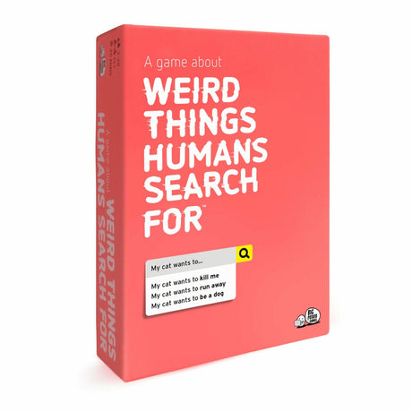 Weird Things Humans Search for - Adult Board Game.