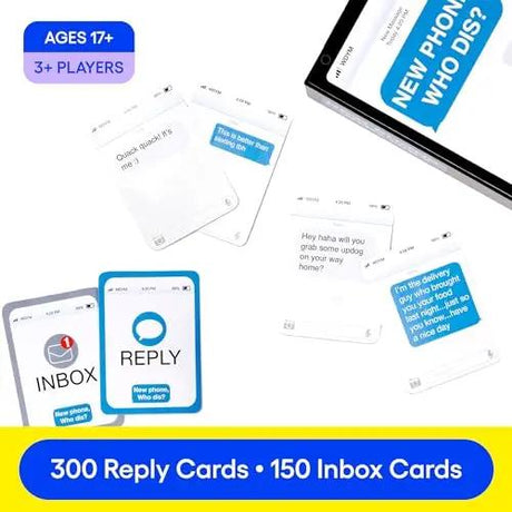 What Do You Meme? New Phone, Who Dis? - The 100% Offline Text Messaging Party Game With Refreshed Content - Board Games For Adults, Fun Games By Relatable