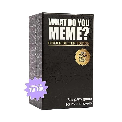 What Do You Meme? The Hilarious Adult Party Game for Meme Lovers (Bigger Better Edition).