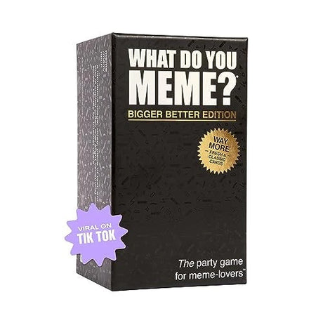 What Do You Meme? The Hilarious Adult Party Game for Meme Lovers (Bigger Better Edition).