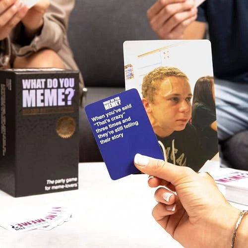 What Do You Meme? The Hilarious Adult Party Game for Meme Lovers (Bigger Better Edition).