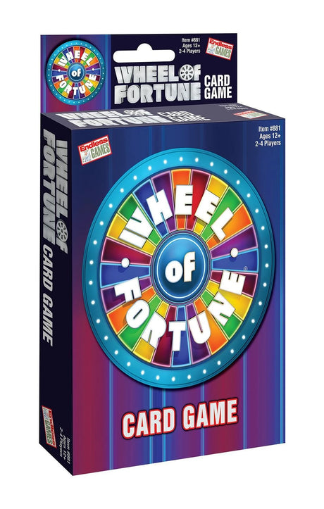 Wheel of Fortune Card Game.