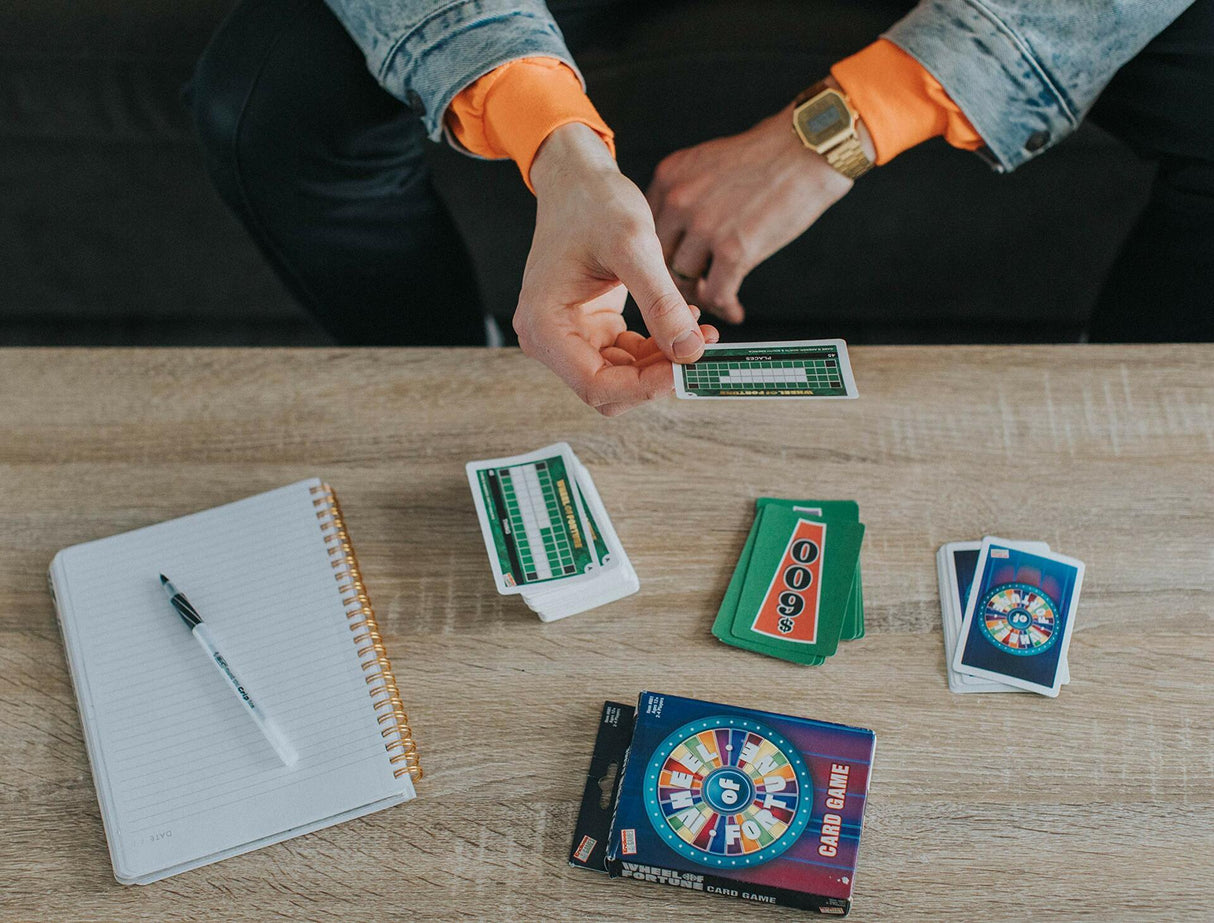 Wheel of Fortune Card Game.