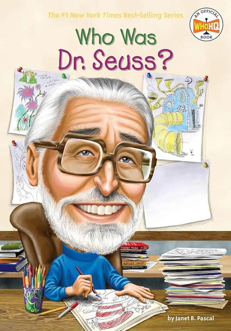 Who Was Dr. Seuss? by Janet B. Pascal, Who HQ, Nancy Harrison