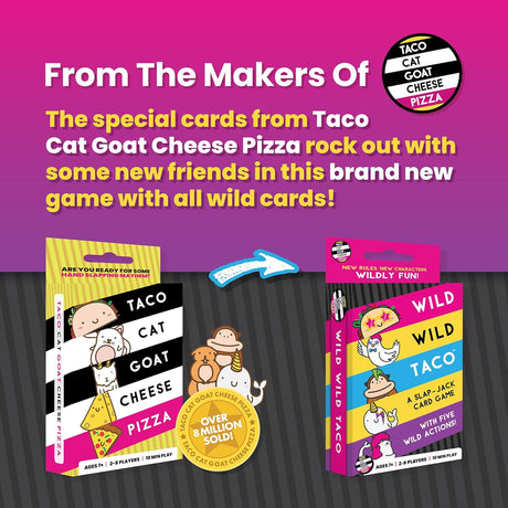 Wild, Wild Taco – by Taco Cat Goat Cheese Pizza, Family Party Game