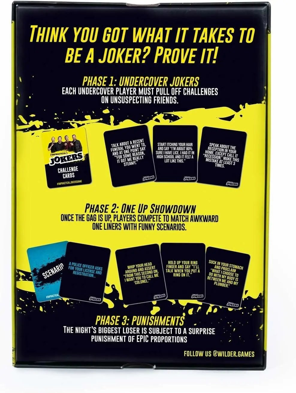Wilder Games Impractical Jokers: The Game - Box of Challenges (17+) 