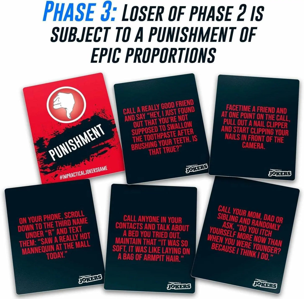 Wilder Games Impractical Jokers: The Game - Box of Challenges (17+) 