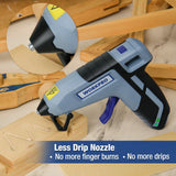 WORKPRO Cordless Hot Glue Gun