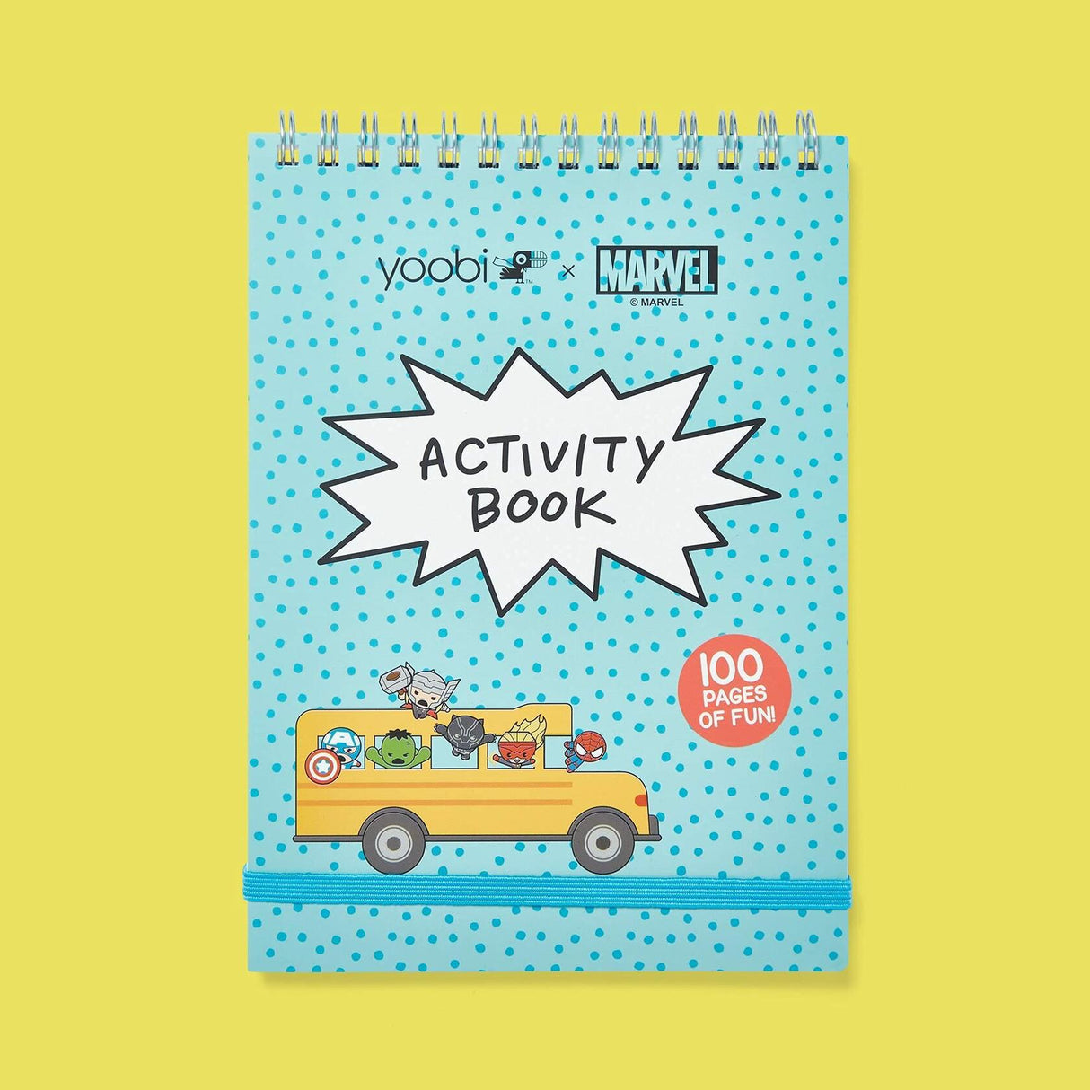 Yoobi x Marvel Avengers Activity Book.