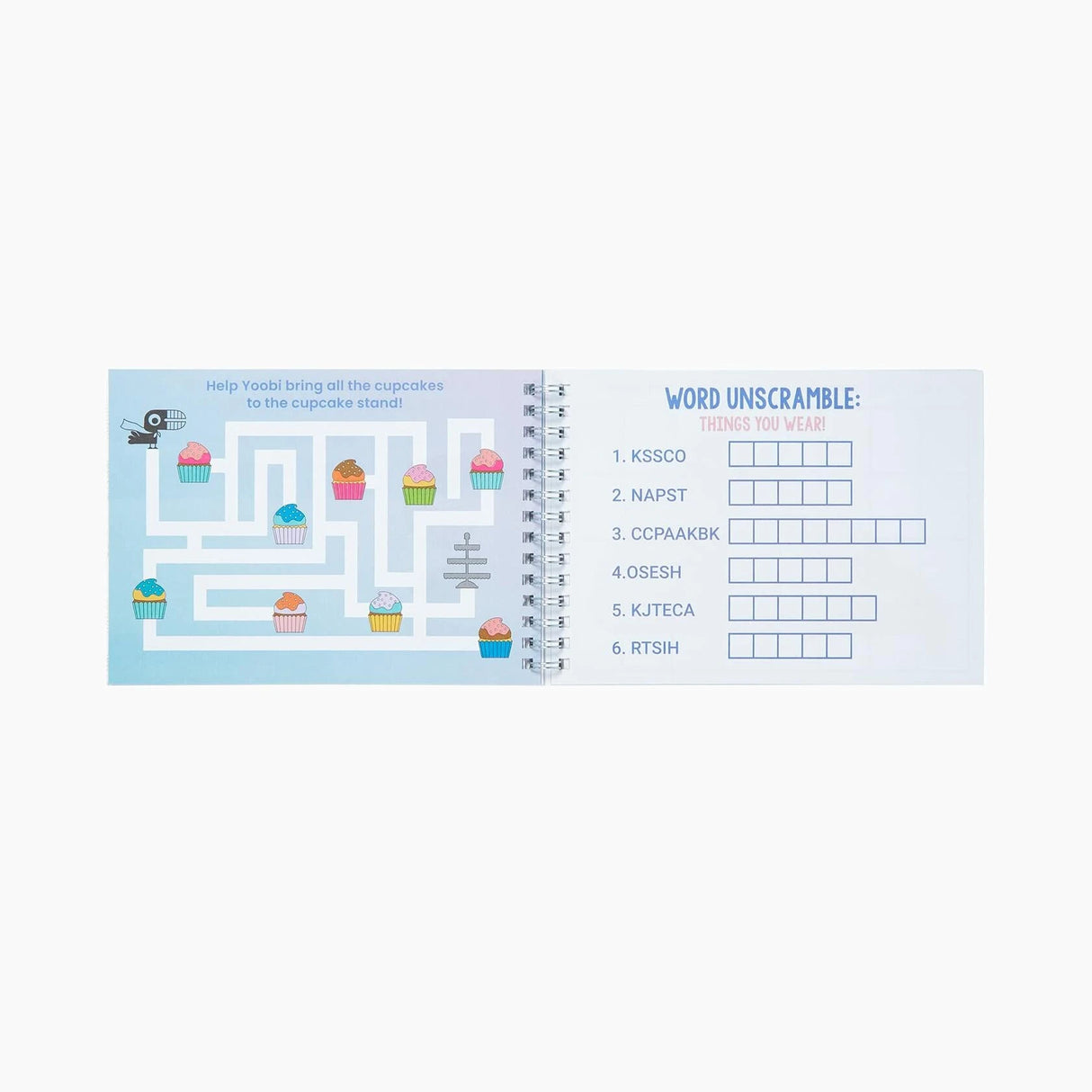 Yoobi x Marvel Avengers Activity Book.