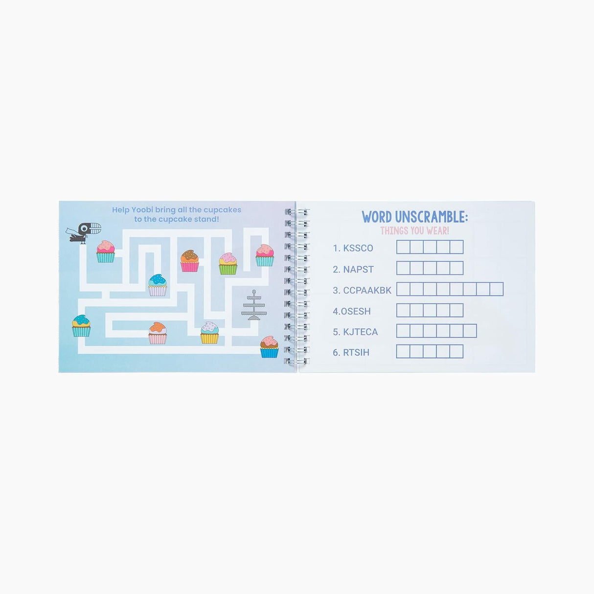 Yoobi x Marvel Avengers Activity Book Yoobi