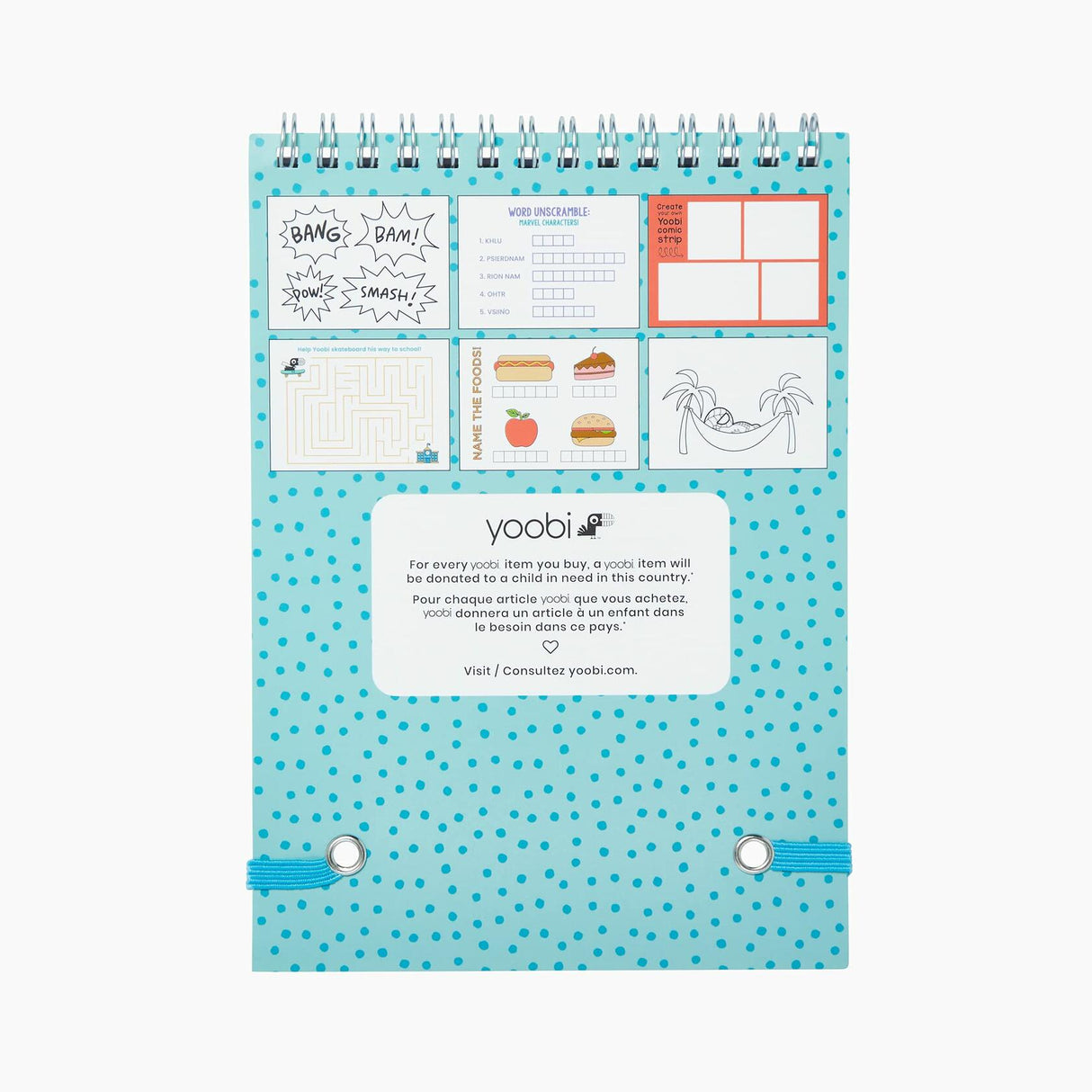 Yoobi x Marvel Avengers Activity Book Yoobi