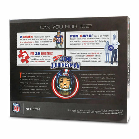 YouTheFan NFL Joe Journeyman Denver Broncos 18'' x 24'' 500-Piece Team Puzzle
