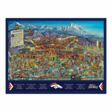 YouTheFan NFL Joe Journeyman Denver Broncos 18'' x 24'' 500-Piece Team Puzzle