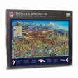 YouTheFan NFL Joe Journeyman Denver Broncos 18'' x 24'' 500-Piece Team Puzzle