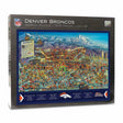 YouTheFan NFL Joe Journeyman 18'' x 24'' 500-Piece Team Puzzle 