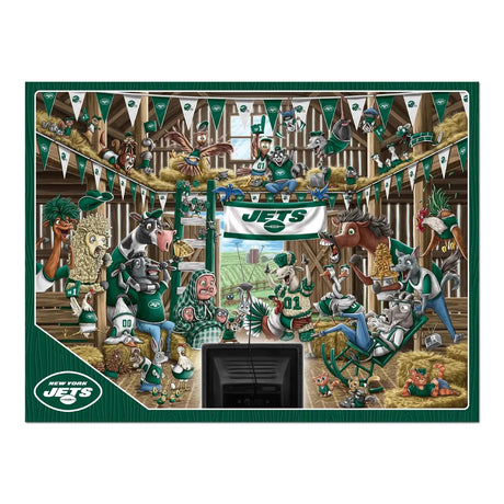 YouTheFan NFL Barnyard Fans 500pc Puzzle