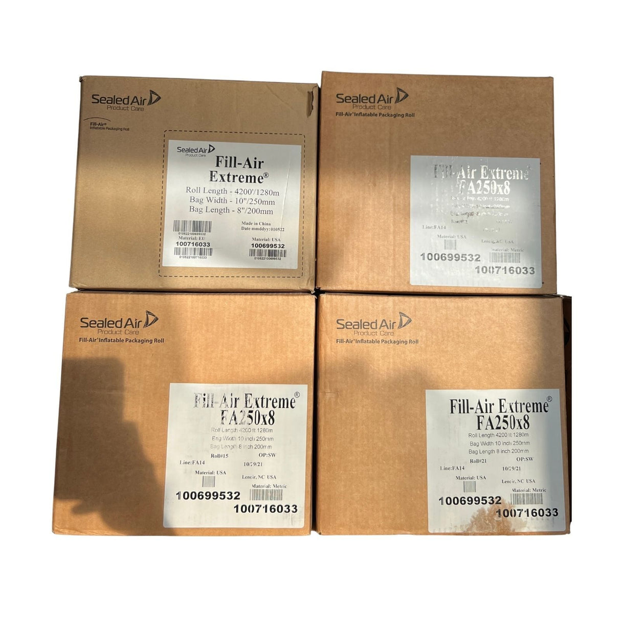 Sealed Air Fill Air Extreme Inflatable Packaging Roll 4200 ft 10x8 Air Bags