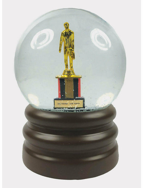 The Office Dunder Mifflin Dundie Award Snow Globe