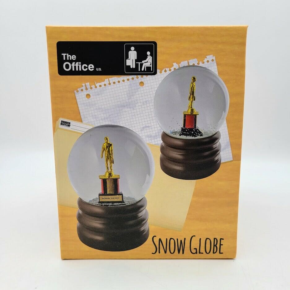 The Office Dunder Mifflin Dundie Award Snow Globe