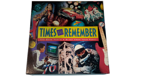 Times To Remember Vintage 1991 Trivia Board Game