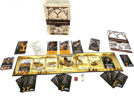 Buffalo Games - Yellowstone – Family Board Game Inspired by The Hit Yellowstone TV Series